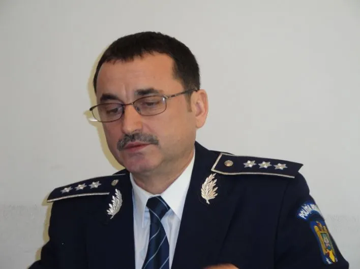 Comisarul șef Viorel Șerbănoiu, comandantul Poliției Botoșani, fost șef al IPJ Vrancea, prădat de hoți