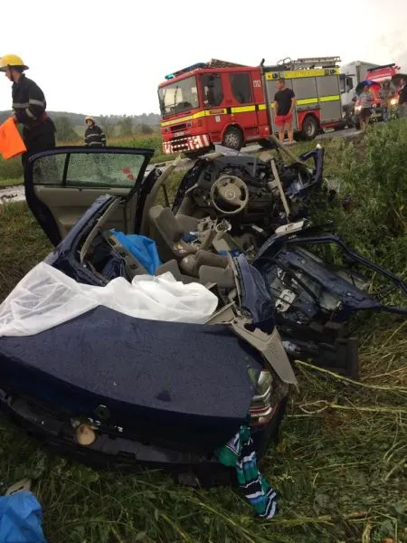 FOTO   Pieton acroșat mortal pe E85, la Dumbrăveni
