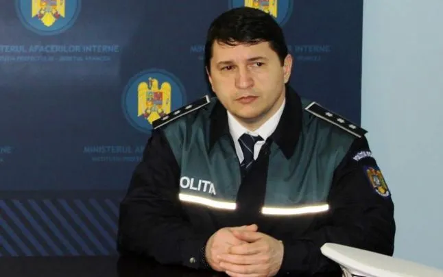 ULTIMA ORĂ Comisarul șef Cătălin Stegărescu - noul adjunct al IPJ Vrancea