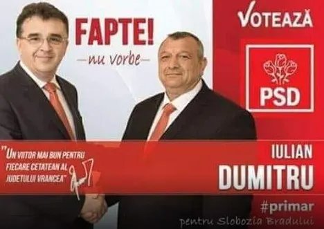 VIDEO Un fost primar PSD din Vrancea s-a filmat, live, cum îl săltau mascații din casă