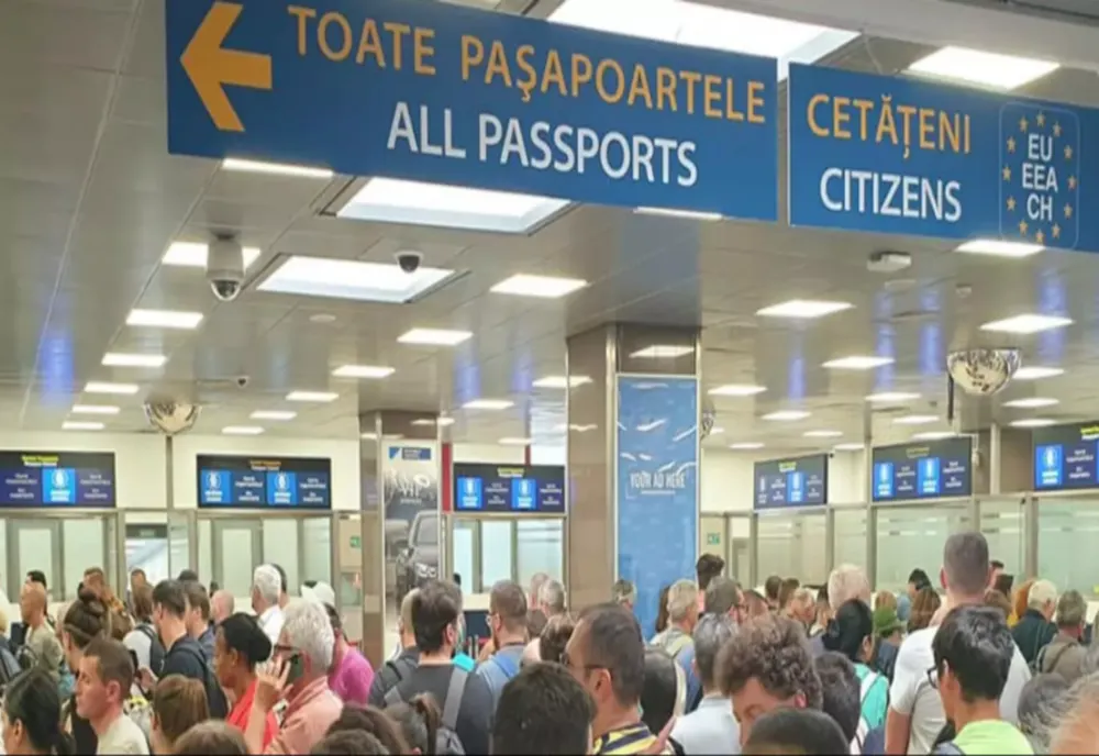 O FEMEIE DE 25 DE ANI, DEPISTATĂ CU ACTE FALSE PE AEROPORTUL OTOPENI