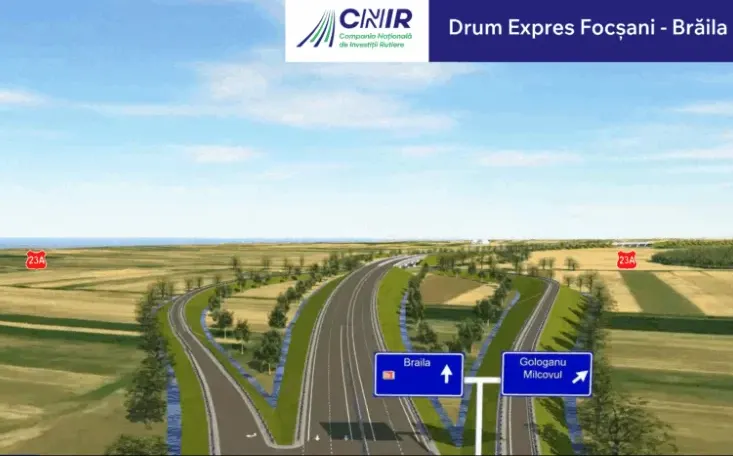 Drumul expres Focșani - Brăila va fi realizat de firmele lui Dorinel Umbrărescu