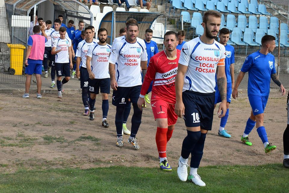 CSM Focșani 2007 începe campionatul de fotbal pe terenul unei nou promovate
