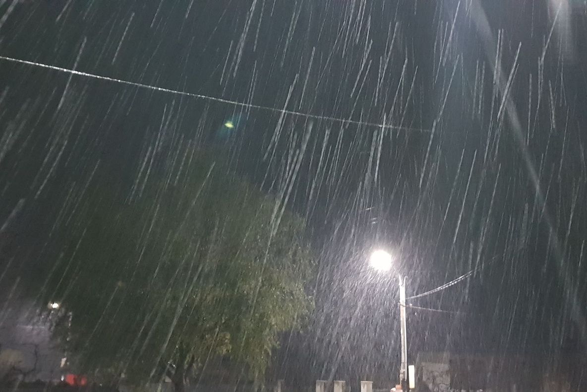 Prima ninsoare din acest an, la Tulnici