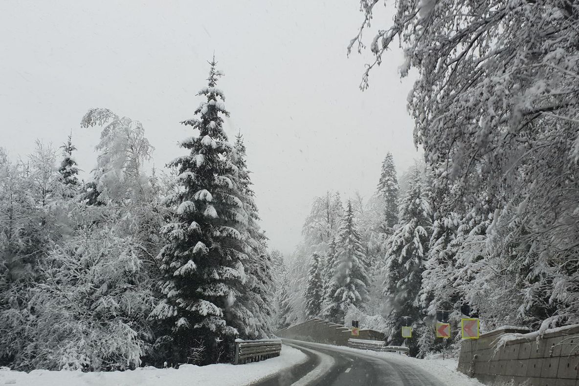 Meteo: cod galben de ninsoare și vânt puternic până luni seară