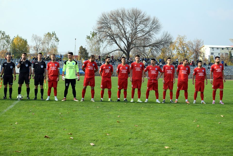 Fotbal: focșănenii câștigă meciul de astăzi prin neprezentarea adversarilor