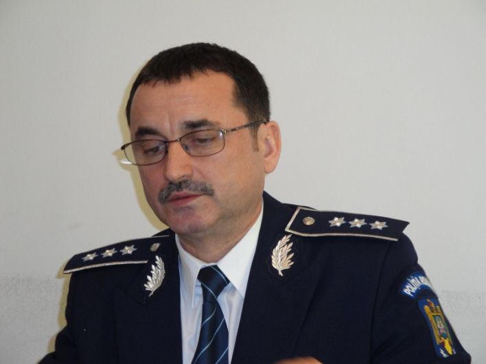 Comisarul șef Viorel Șerbănoiu, comandantul Poliției Botoșani, fost șef al IPJ Vrancea, prădat de hoți