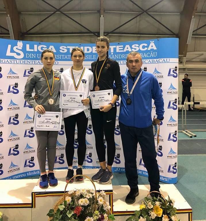Vrânceanca Claudia Prisecaru, dublă campioană națională universitară