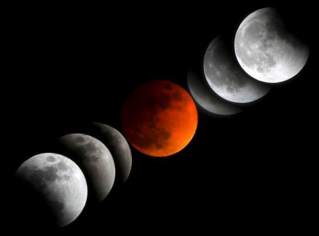 Eclipsă de Lună sau Luna Sângerie, în această noapte, vizibilă din România