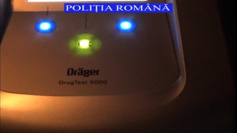 Un alt șofer prins drogat în Focșani
