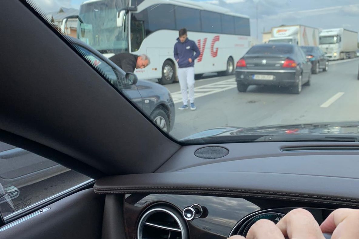 Carambol cu 5 mașini pe șoseaua de centură a Focșaniului