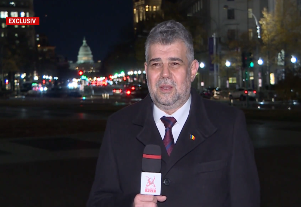 Marcel Ciolacu, declarații pentru Realitatea PLUS, din SUA: „Vin cu rezultate pentru români și pentru România”