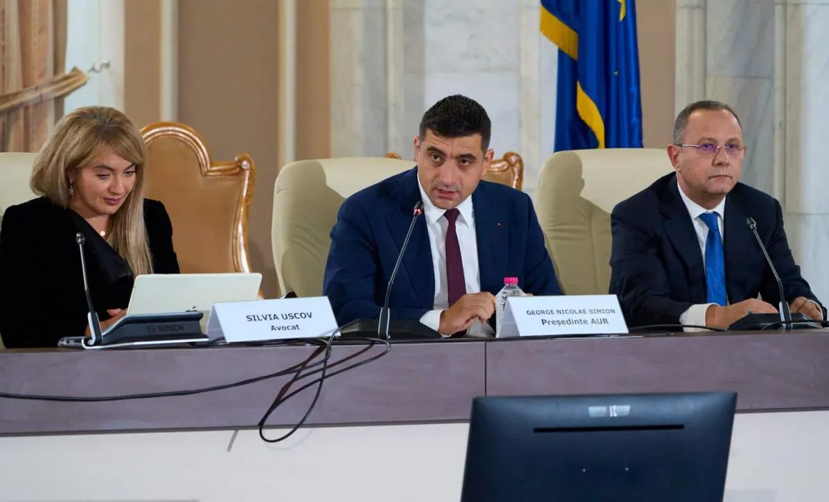 Silvia UScov avocat si George Simion