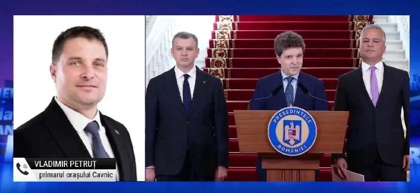 Vladimir Petruț, primarul orașului Cavnic