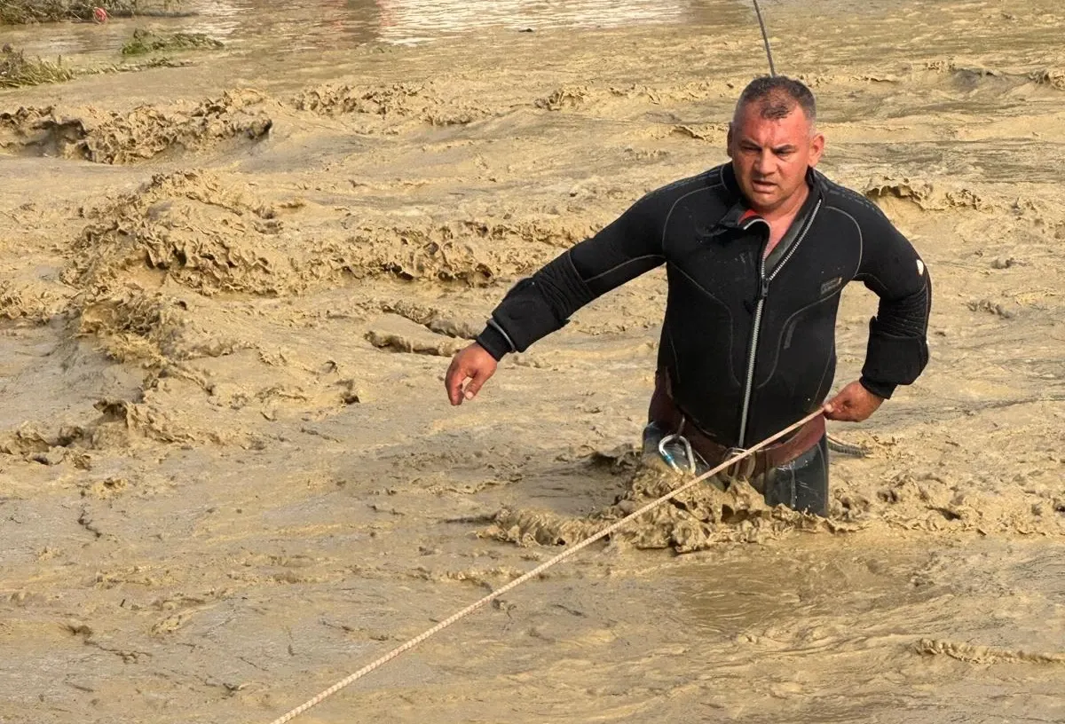 Inundații în Vrancea