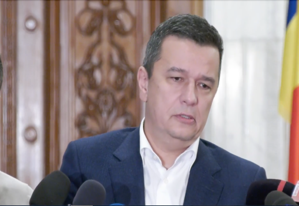 SORIN GRINDEANU: PSD NU VA FACE MOȚIUNI, AM INTRAT LA GUVERNARE CA SĂ RĂMÂNEM