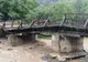 Pod rupt de viitură la Tulnici