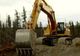 Un bărbat a ajuns la spital după a fost lovit de un excavator