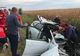 VIDEO CU PUTERNIC IMPACT EMOȚIONAL - Accidentul de ieri, de pe E85, surprins de o cameră montată la bordul unei mașini