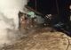 ULTIMA ORĂ Incendiu puternic în Urechești. O femeie a făcut atac de panică