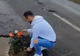 VIDEO Trandafiri plantați simbolic pe DN 23 A - Gologanu - Bordeasca, Vrancea