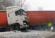 ULTIMA ORĂ Traficul pe sensul București - Bacău - blocat pe E85, la Bizighești, după ce un tir a derapat