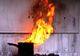 Incendiu puternic la Golești, din cauza unei oale lăsată nesupravegheată la fiert